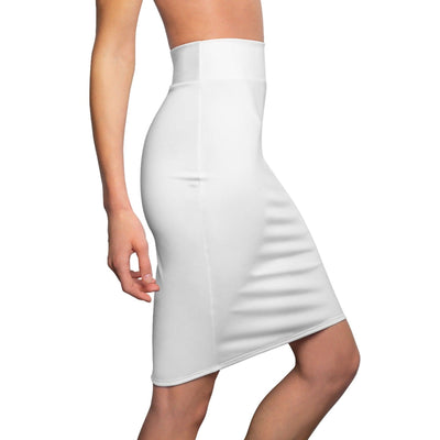 Womens Skirt White Pencil Skirt - Womens | Skirts