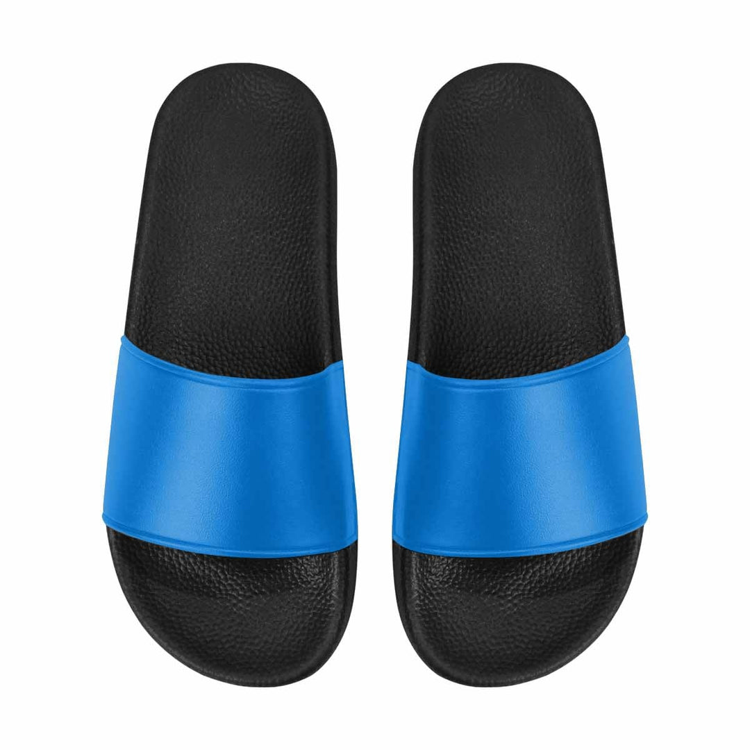 Womens Slide Sandals Blue Grotto - Womens | Slides