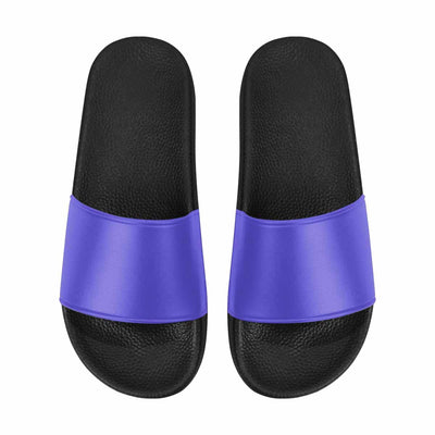 Womens Slide Sandals Blue Iris - Womens | Slides