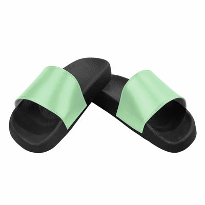 Womens Slide Sandals Celadon Green - Womens | Slides