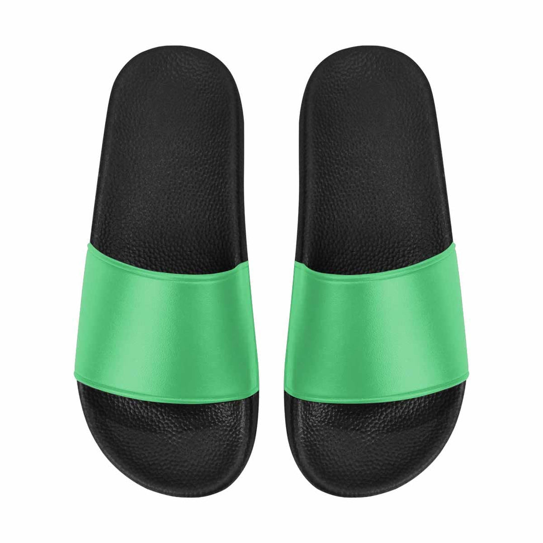 Womens Slide Sandals Emerald Green - Womens | Slides