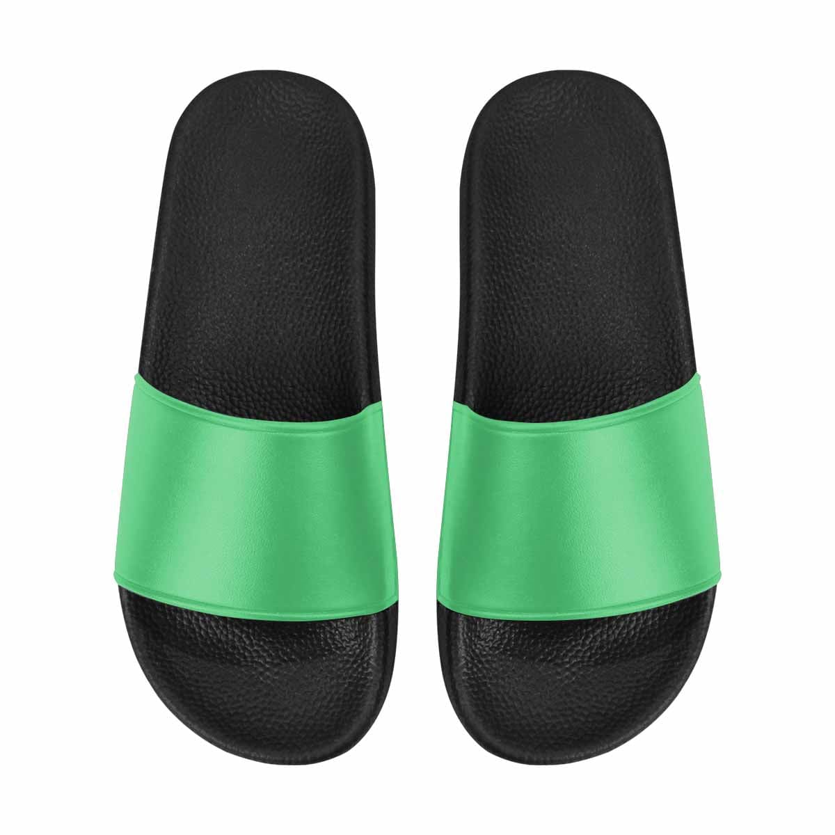 Womens Slide Sandals Emerald Green - Womens | Slides