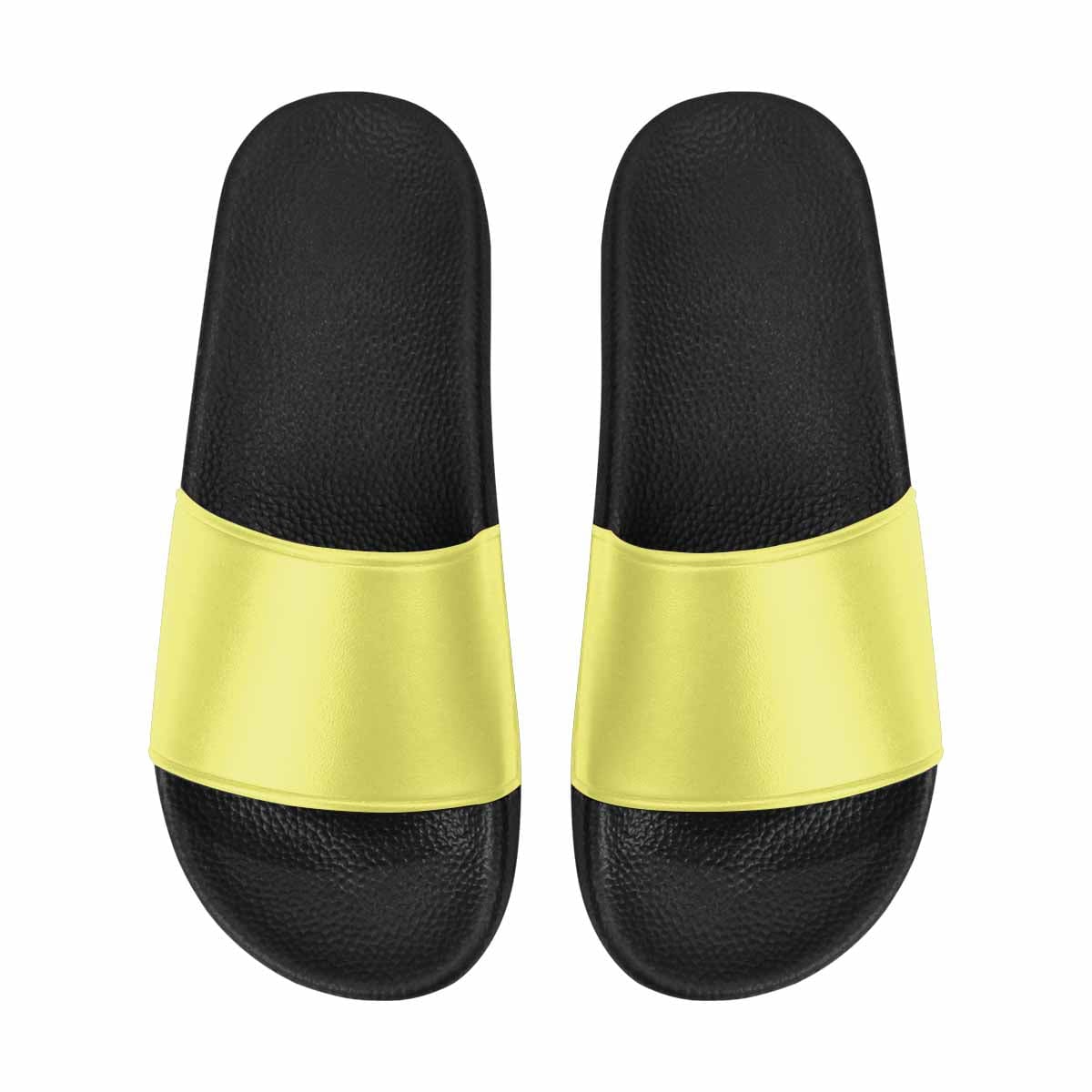 Womens Slide Sandals Honeysuckle Yellow - Womens | Slides