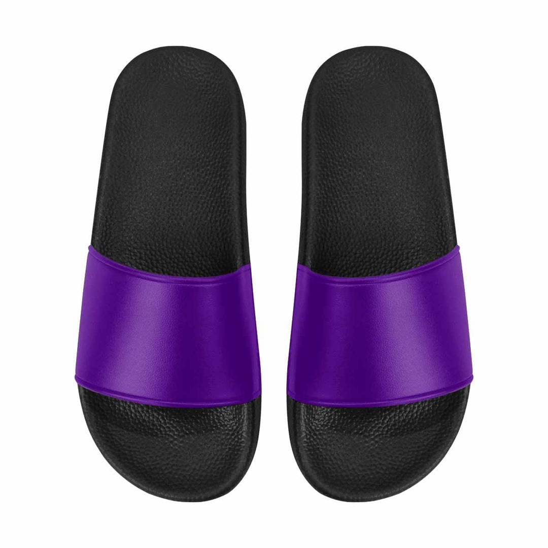 Womens Slide Sandals Indigo Purple - Womens | Slides