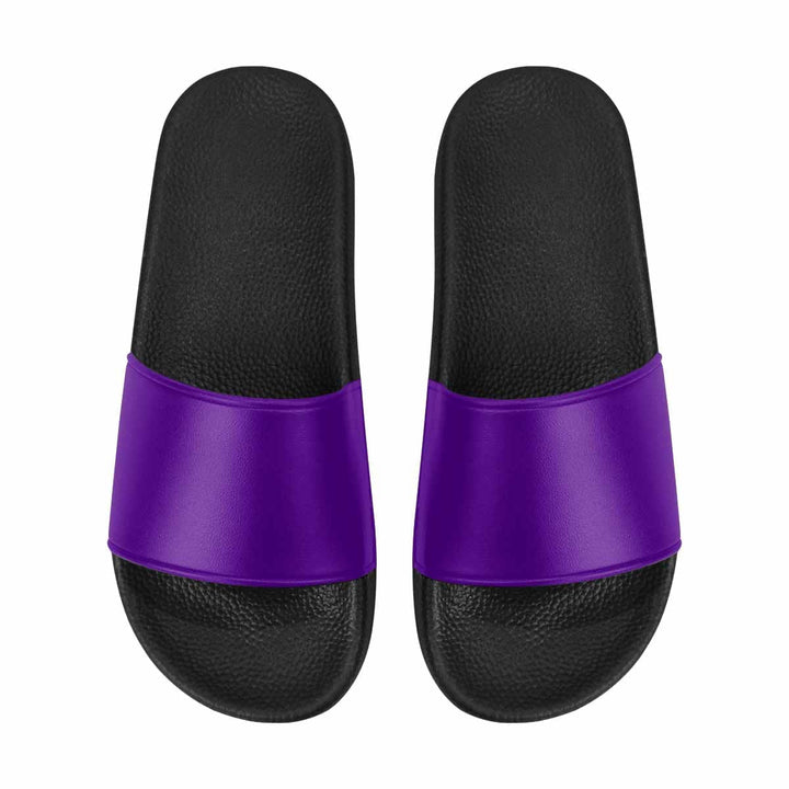 Womens Slide Sandals Indigo Purple - Womens | Slides