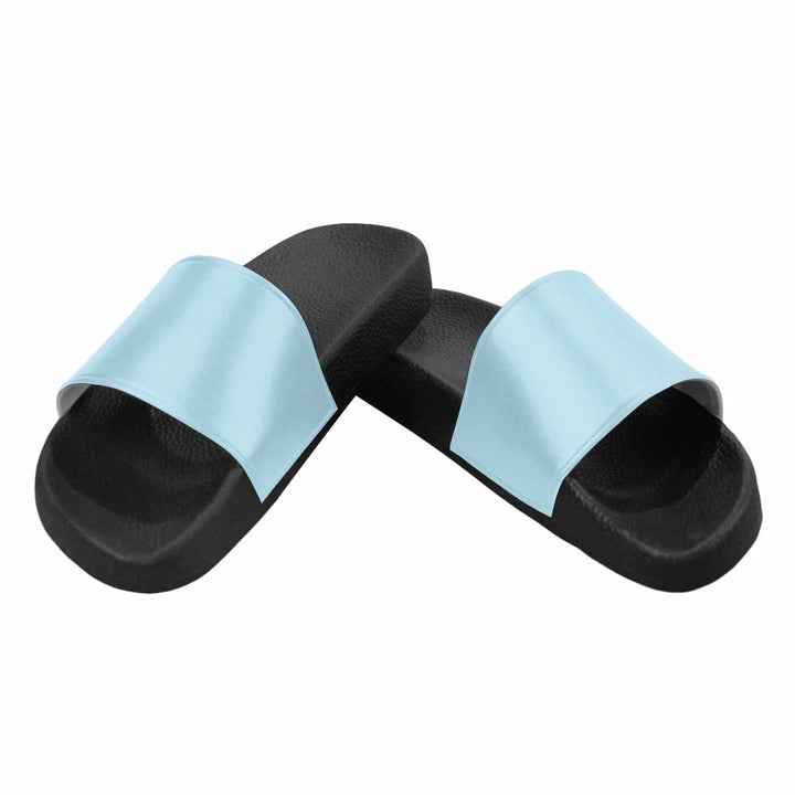 Womens Slide Sandals Light Blue - Womens | Slides