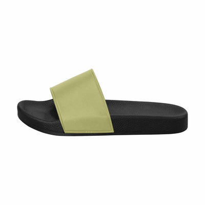 Womens Slide Sandals Olive Green - Womens | Slides