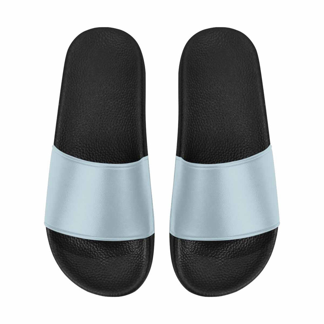 Womens Slide Sandals Pastel Blue - Womens | Slides