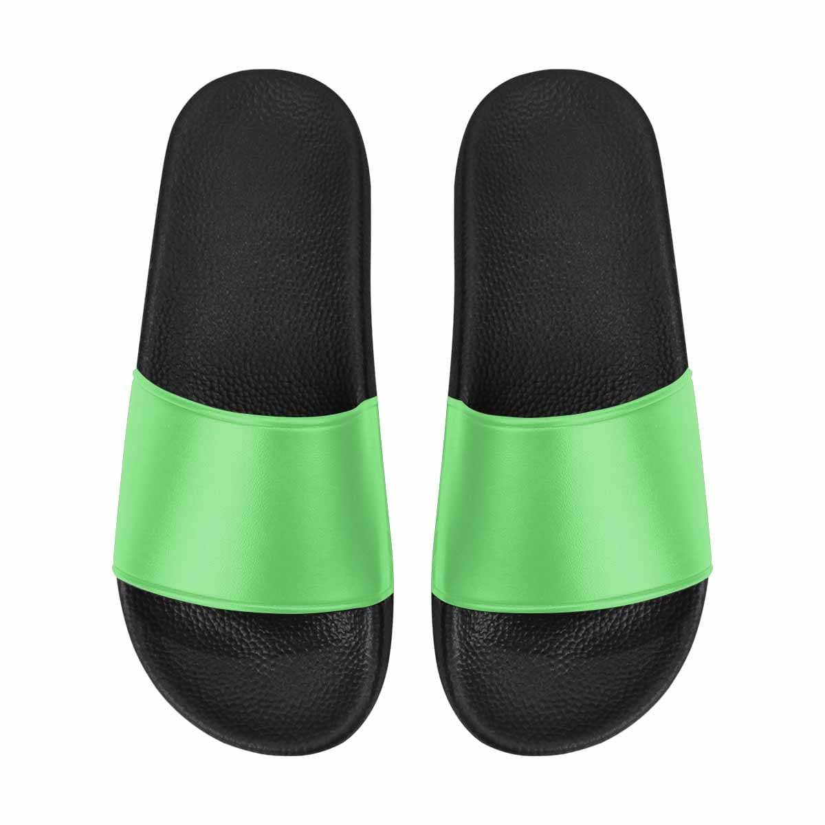 Womens Slide Sandals Pastel Green - Womens | Slides