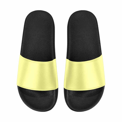 Womens Slide Sandals Pastel Yellow - Womens | Slides