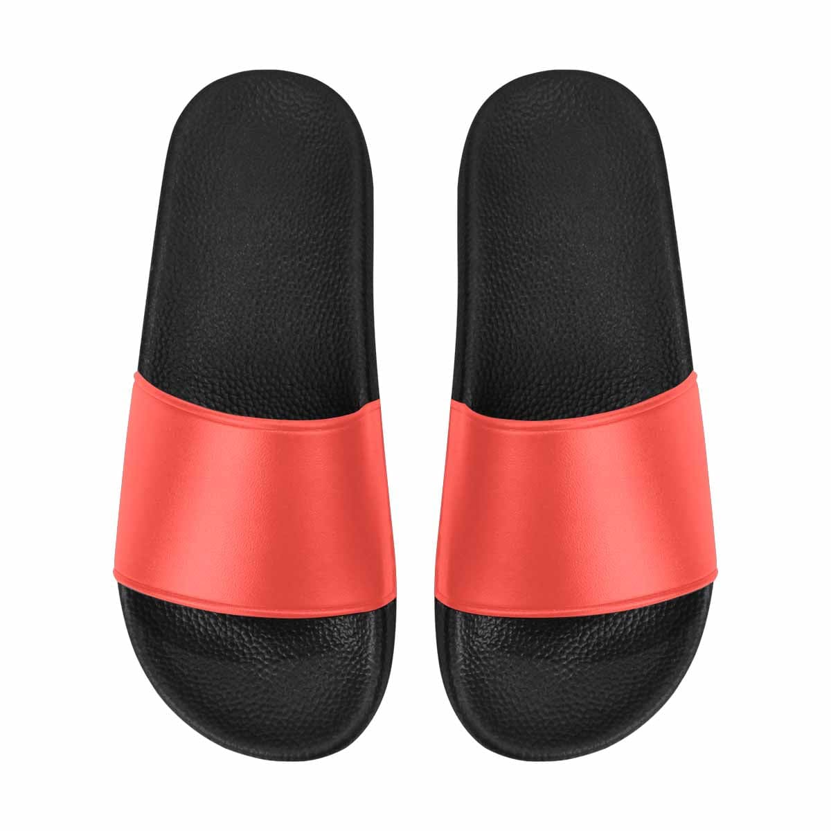 Womens Slide Sandals Red Orange - Womens | Slides