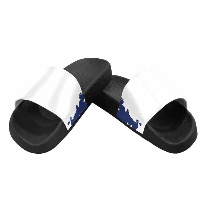 Womens Slide Sandals Stars and Stripes Print - Womens | Slides