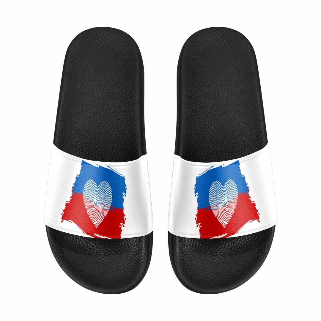 Womens Slide Sandals Stars and Stripes Usa Flag Print - Womens | Slides