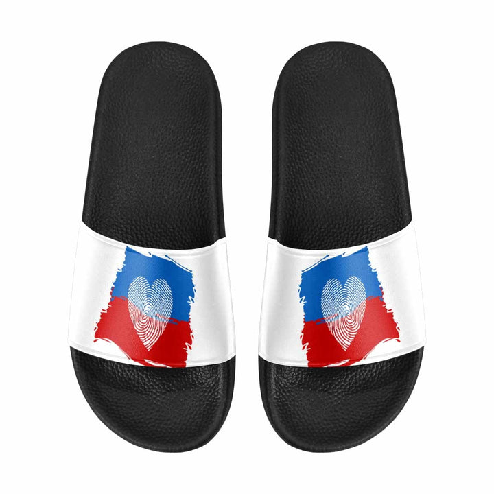 Womens Slide Sandals Stars and Stripes Usa Flag Print - Womens | Slides