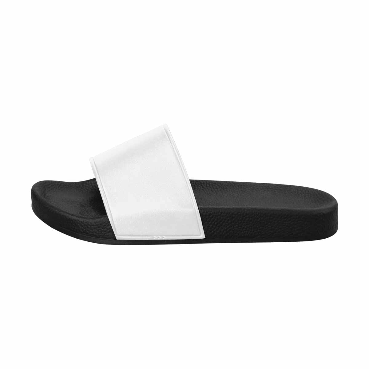 Womens Slide Sandals / White - Custom | Slides