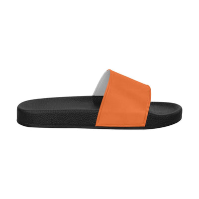 Womens Slides Flip Flop Sandals Autumn Orange - Womens | Slides
