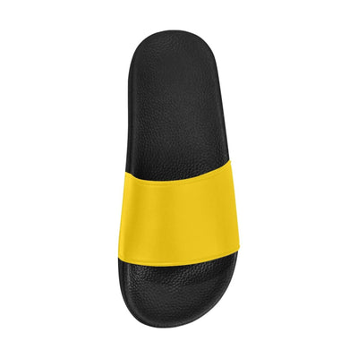 Womens Slides Flip Flop Sandals Golden Yellow - Womens | Slides
