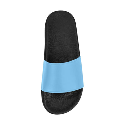 Womens Slides Flip Flop Sandals Light Blue - Womens | Slides