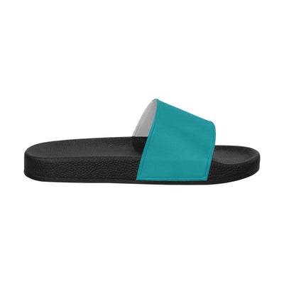 Womens Slides Flip Flop Sandals Teal Green - Womens | Slides