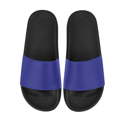 Womens Slides Flip Flop Sandals Violet Blue - Womens | Slides