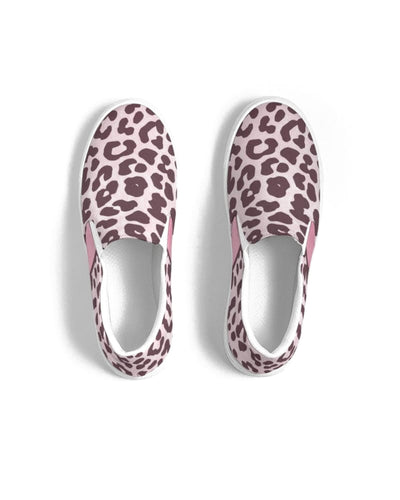 Womens Slip-on Canvas Shoe Pink Leopard Print - Womens | Sneakers