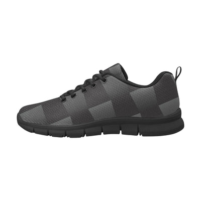 Womens Sneakers Black and Gray 3d Print Running Shoes - Womens | Sneakers