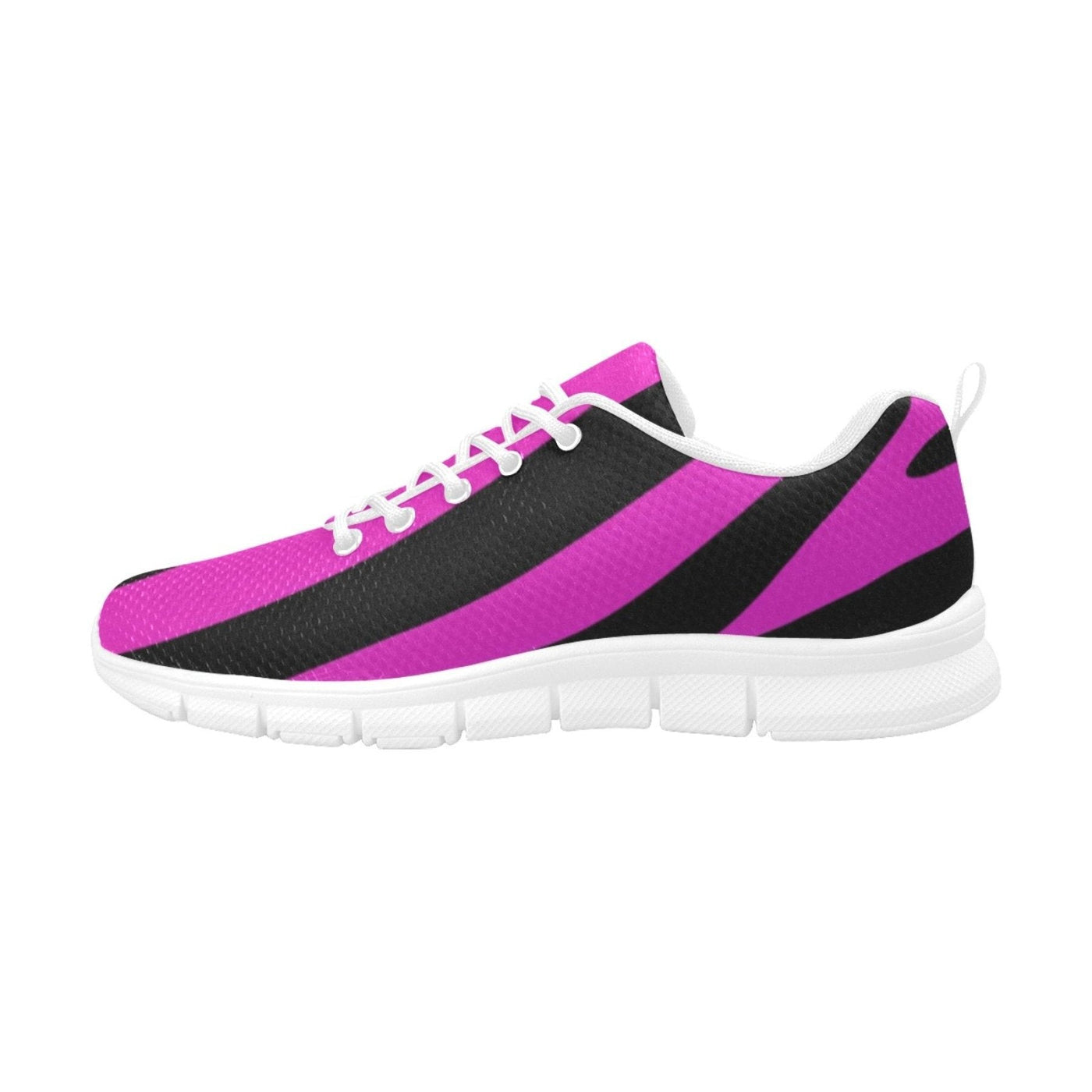 Womens Sneakers Black And Purple Stripe Running Shoes - Womens | Sneakers