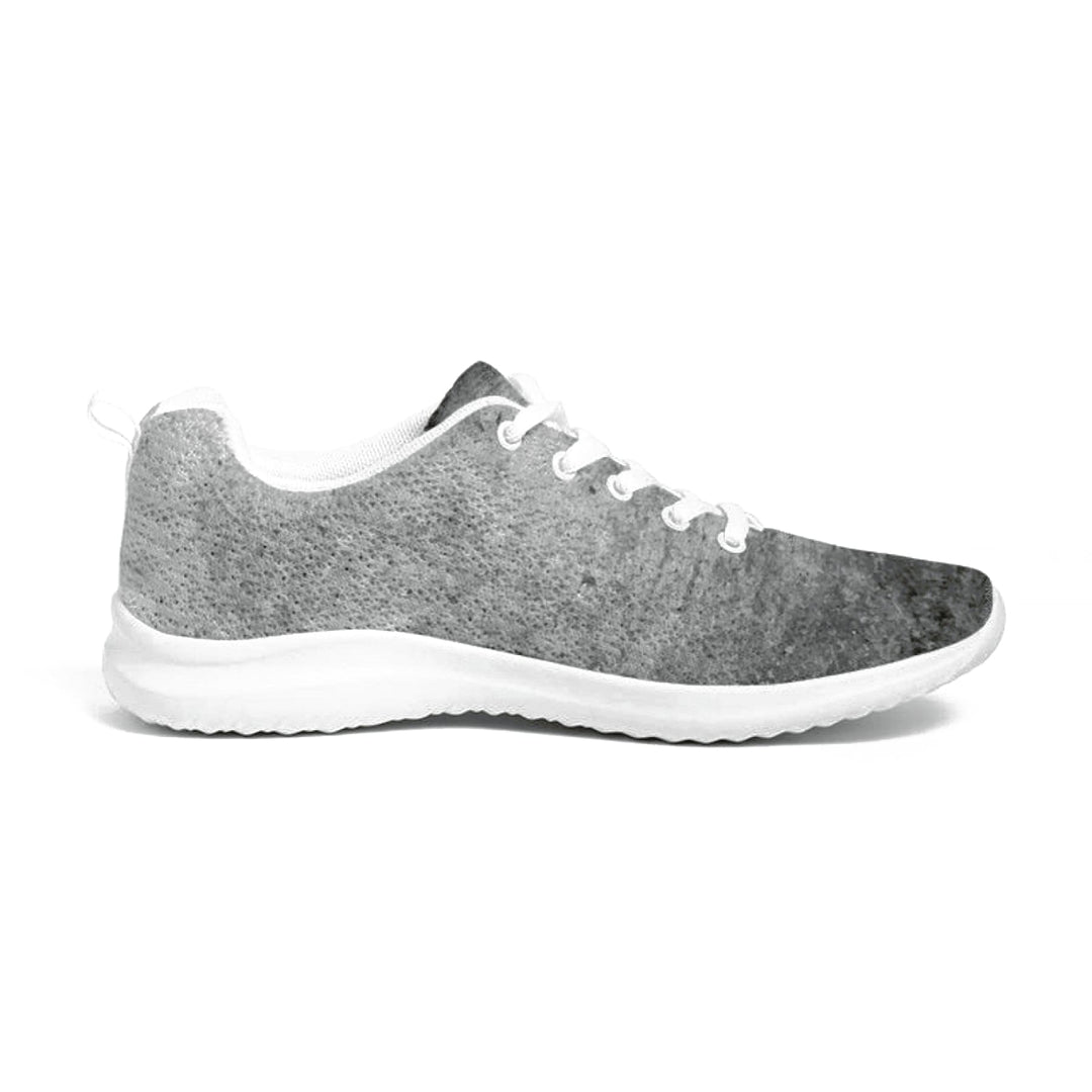 Womens Sneakers - Grey Tie-dye Style Canvas Sports Shoes / Running - Womens