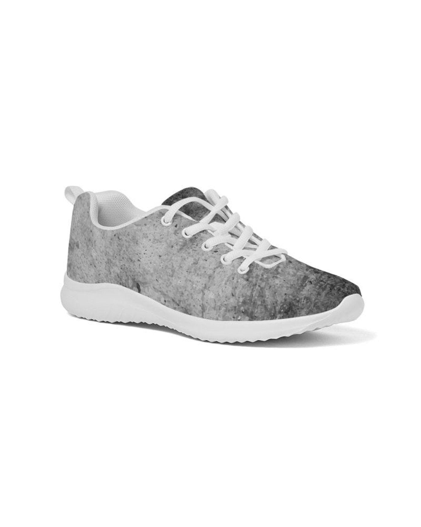 Womens Sneakers - Grey Tie-dye Style Canvas Sports Shoes / Running - Womens |