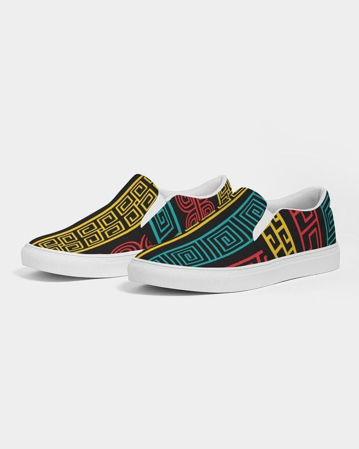 Womens Sneakers Multicolor Slip-on Canvas Shoes - S372809 - Womens | Sneakers