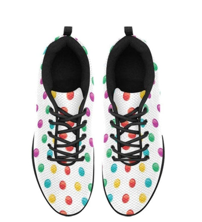 Womens Sneakers Multicolor Polka Dot Print Running Shoes - Womens | Sneakers |