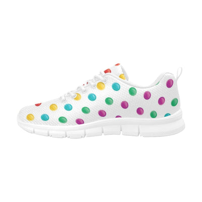 Womens Sneakers Multicolor Polka Dot Running Shoes - Womens | Sneakers | Running