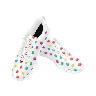 Womens Sneakers Multicolor Polka Dot Running Shoes - Womens | Sneakers | Running