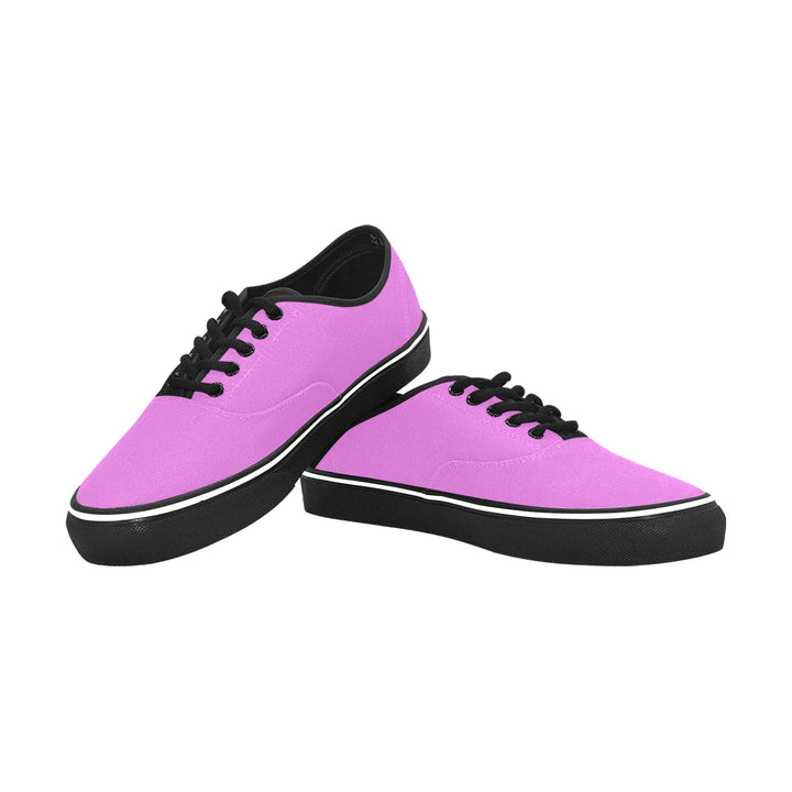 Womens Sneakers - Purple Lavender Canvas Skate Shoes Size 7.5 - Deals/Shoes