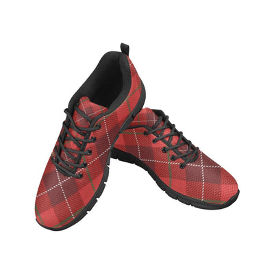 Womens Sneakers Red Plaid Running Shoes - Womens | Sneakers | Running