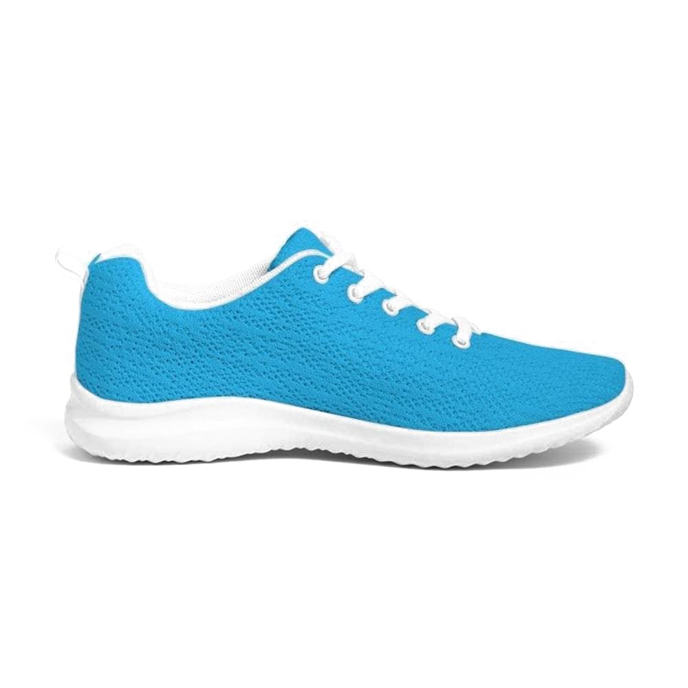 Womens Sneakers - Vibrant Blue Low Top Sports Shoes - Womens | Sneakers