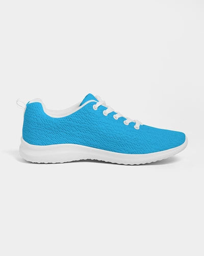 Womens Sneakers - Vibrant Blue Low Top Sports Shoes - Womens | Sneakers