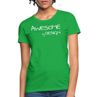 Womens T-shirt Awesome By Design Graphic Tee - Womens | T-Shirts
