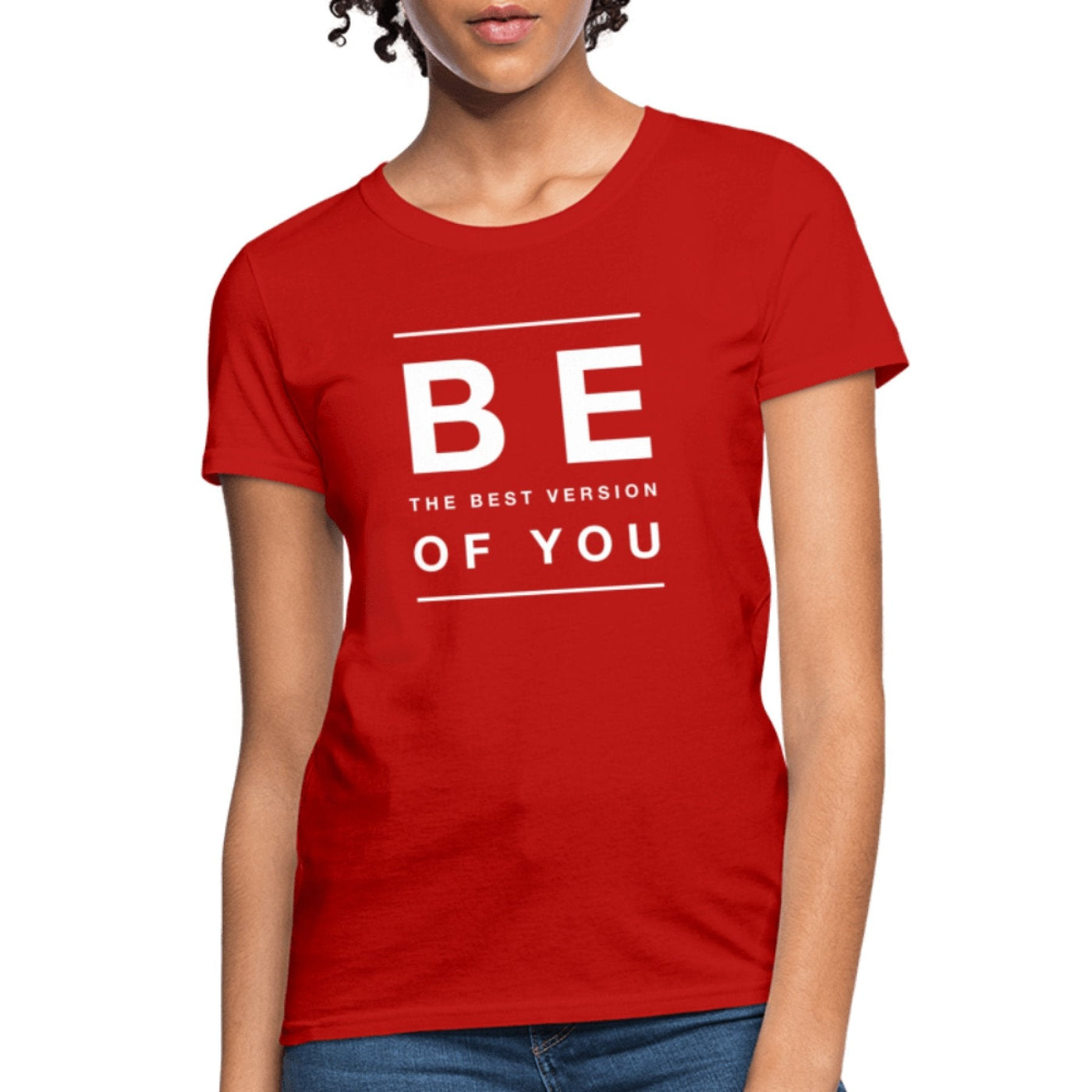 Womens Graphic Tee Be The Best Version Of You Print - Womens | T-Shirts