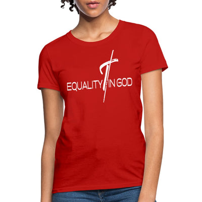 Womens T-shirt Equality In God Graphic Tee - Womens | T-Shirts