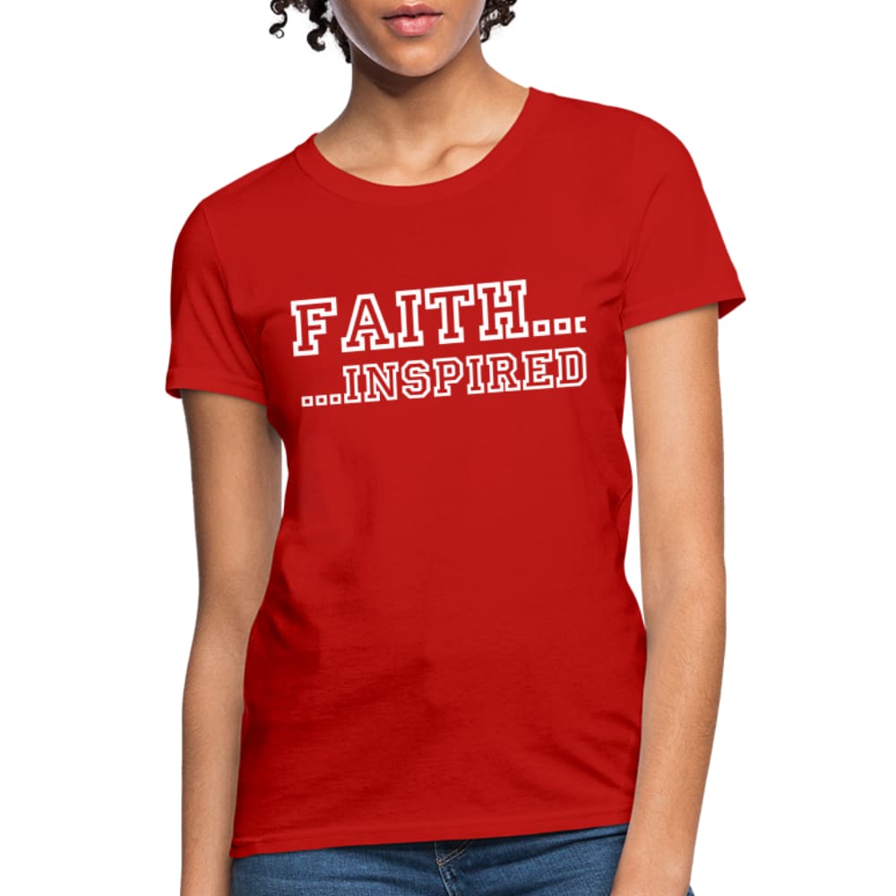 Womens T-shirt Faith Inspired Graphic Tee - Womens | T-Shirts