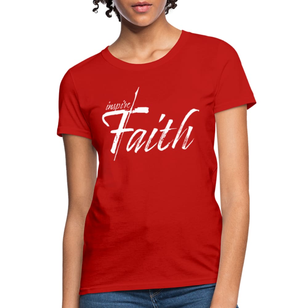 Womens T-shirt Inspire Faith Graphic Tee - Womens | T-Shirts