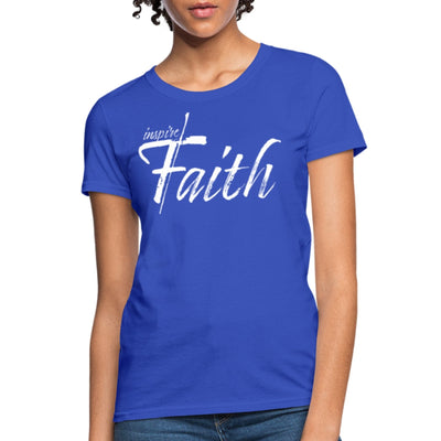 Womens T-shirt Inspire Faith Tee Graphic Tee - Womens | T-Shirts