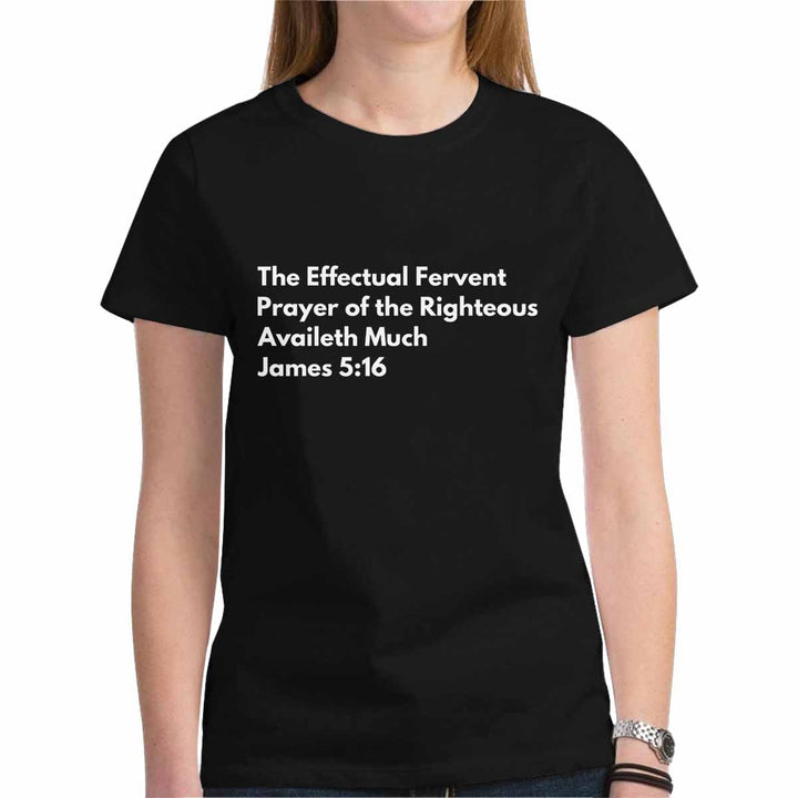 Womens T-shirt James 5:16 Graphic Tee - Womens | T-Shirts