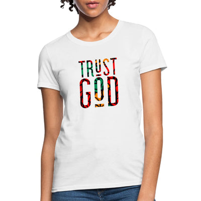 Womens T-shirt Trust God Tee Graphic Tee - Womens | T-Shirts