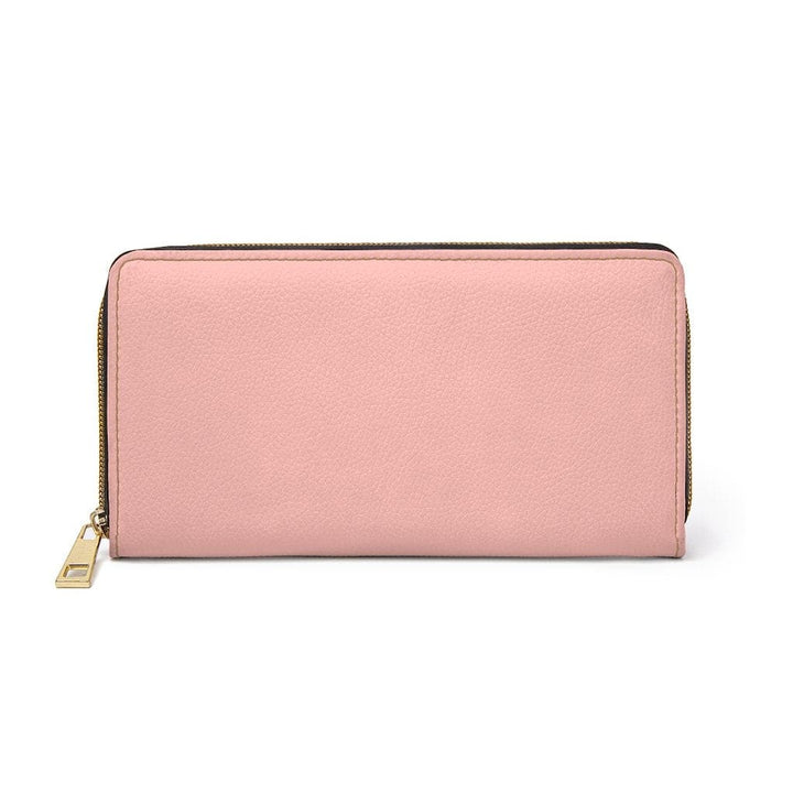 Womens Wallet Zip Purse Pastel Peach Purse - Bags | Zipper Wallets