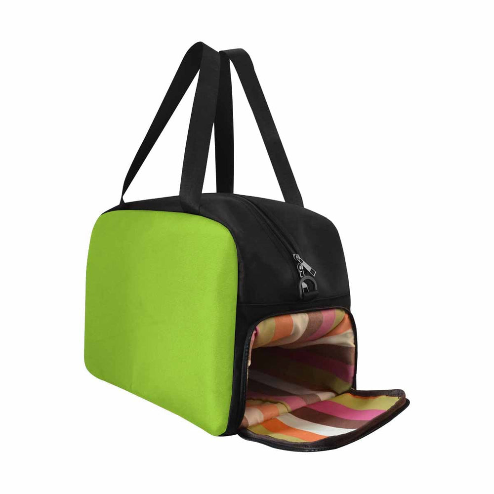 Yellow Green Tote and Crossbody Travel Bag - Bags | Travel Bags | Crossbody