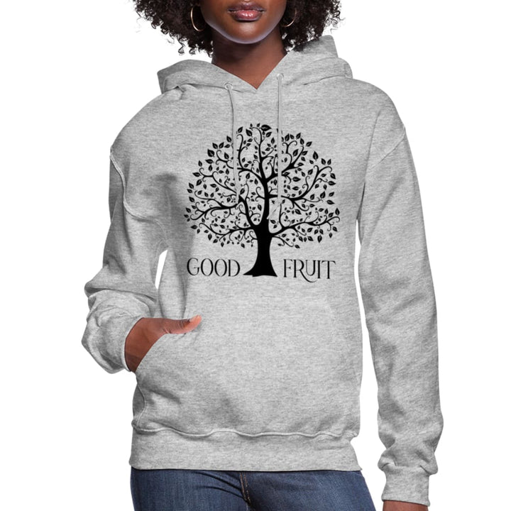 Womens Hoodie Good Fruit Tree of Life Graphic - S066825 - Womens | Hoodies