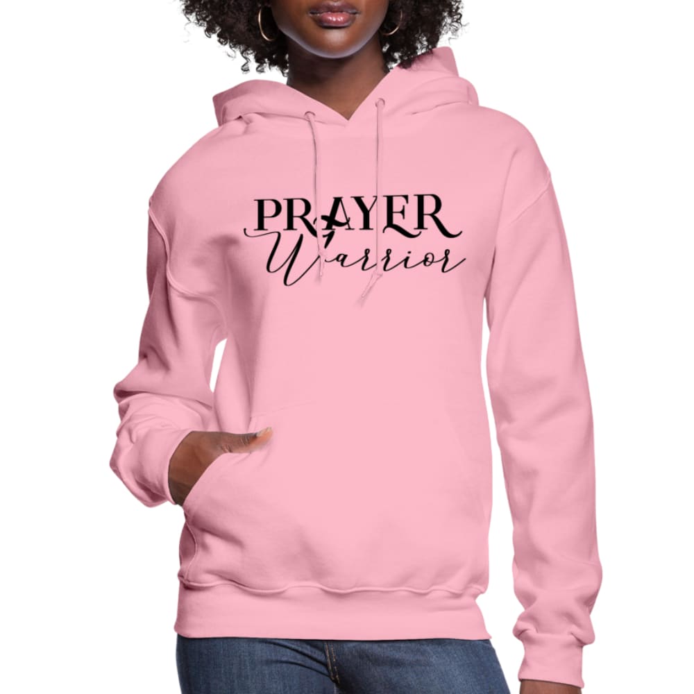 Womens Hoodie Prayer Warrior Graphic - S390025 - Womens | Hoodies