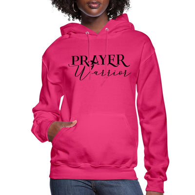 Womens Hoodie Prayer Warrior Graphic - S390025 - Womens | Hoodies